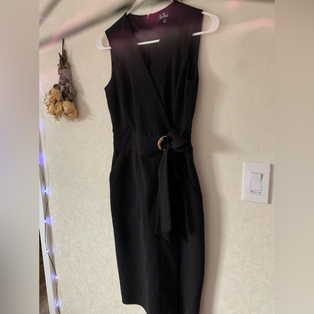 Lulus Black Dress Size (4-6)